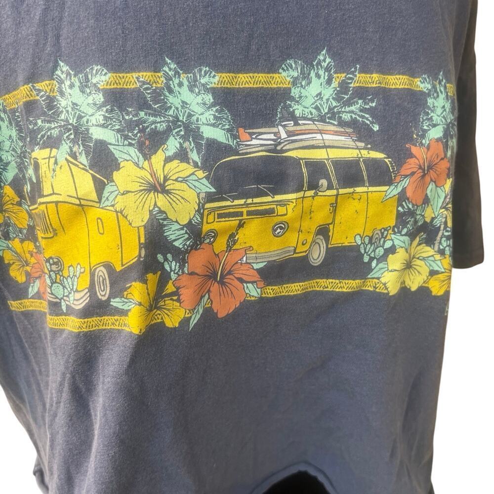 O’NEILL Cropped Blue T-shirt, Women's size XS